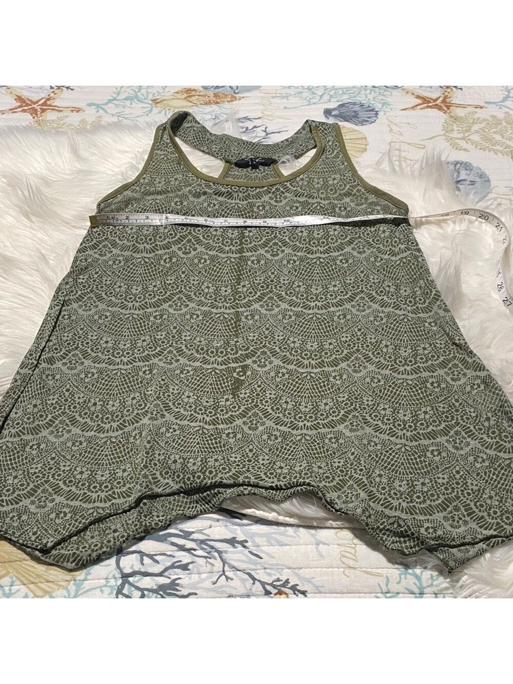 2 for $12 from my closet-Yak n yeti-Olive Lace Tank Top